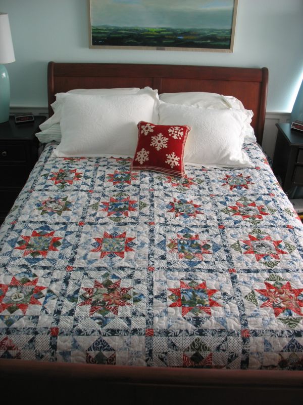 Christmas Star Quilt 3