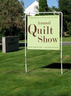 Sign Quilt Show