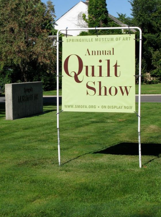 Sign Quilt Show
