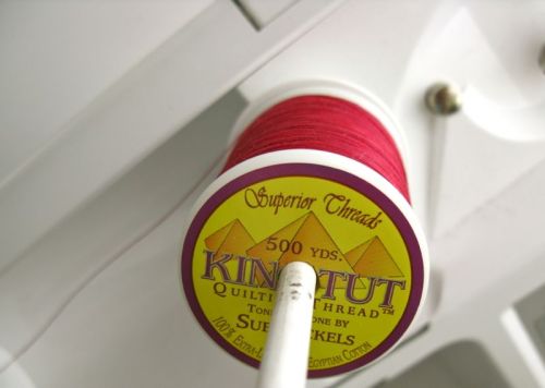 RedRed Thread Valentine's Quilt