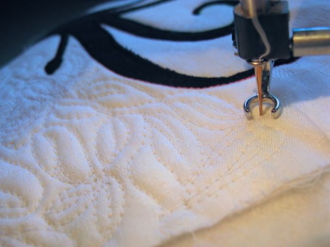 One Black Leaf 7 stitch