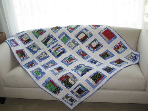 OnceThereWasASnowman Quilt