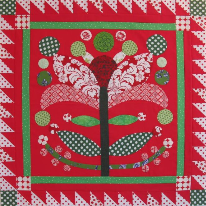 Christmas Lollypop Tree Wallhanging