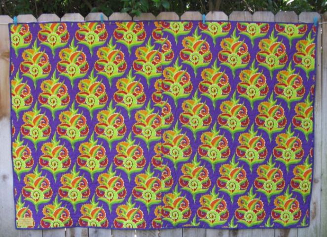 Christines Philadelphia Quilt Back