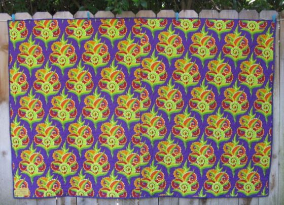 Christines Philadelphia Quilt Back