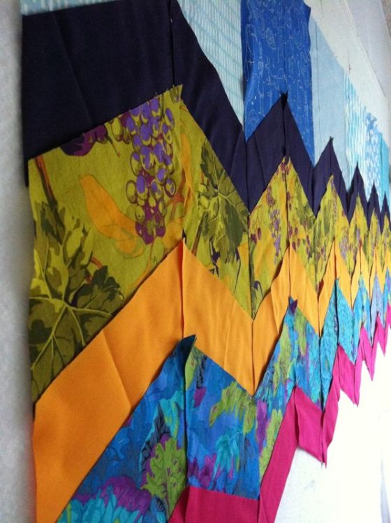 First glimpse on wall