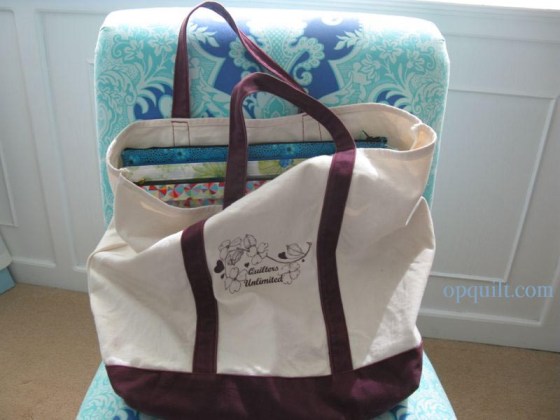 Project Portfolios in bag