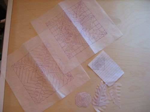 Juxtaposition Quilt Center drawings