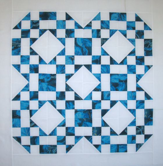 Sea and Sand Quilt Top Schnibbles