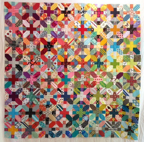 MissRiain's Cross-X quilt