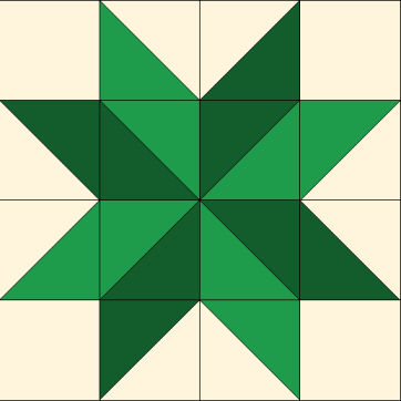 Mock Eight Point Star