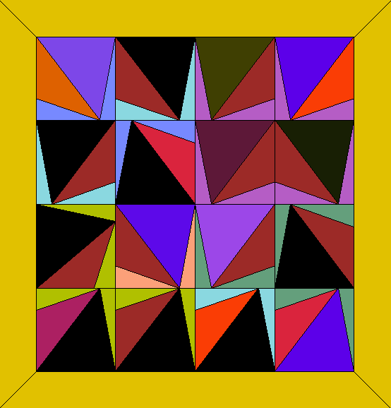 Cedars-Sinai Art Quilt Block