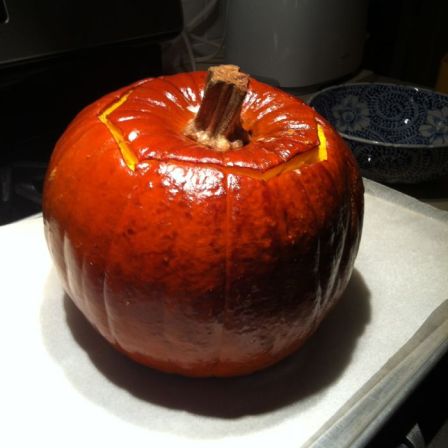 Cooked Stuffed Pumpkin
