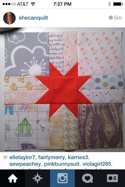 Cool quilt square from IG