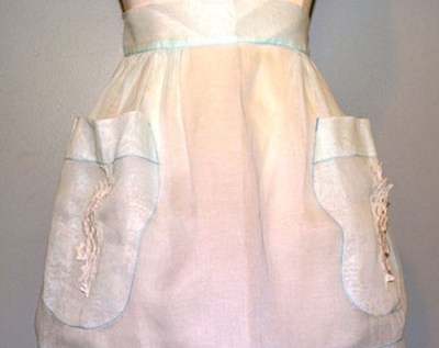 organdy apron