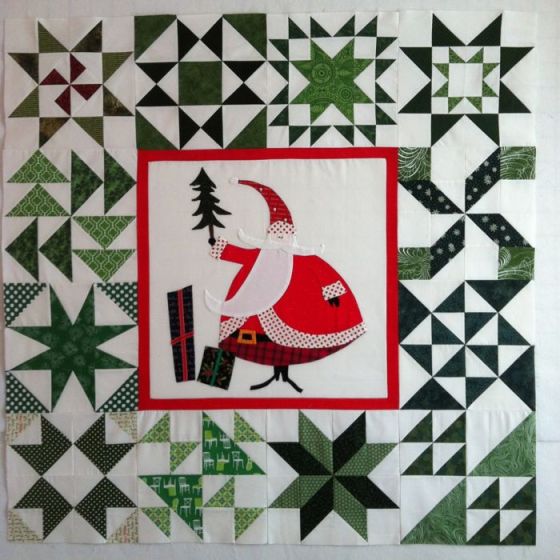 Santa Quilt center