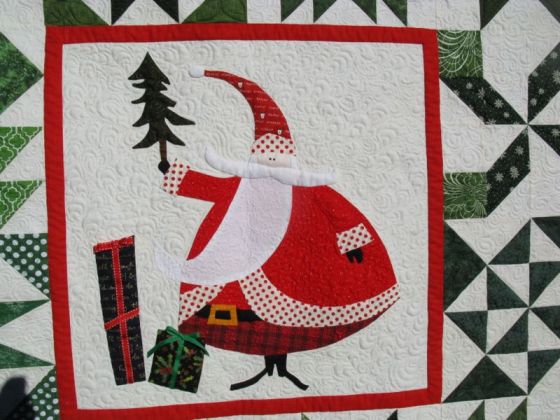 Santa Claus Quilt_2