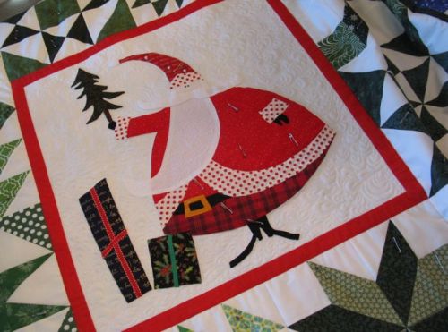 SantasVillage Center Quilt
