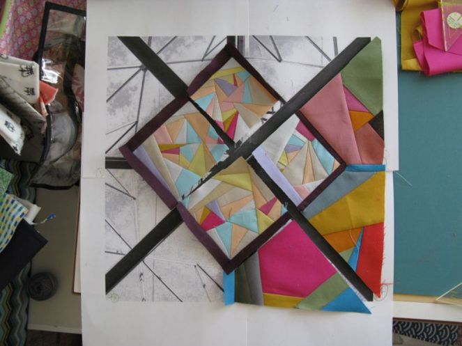 On Line quilt in construction2a