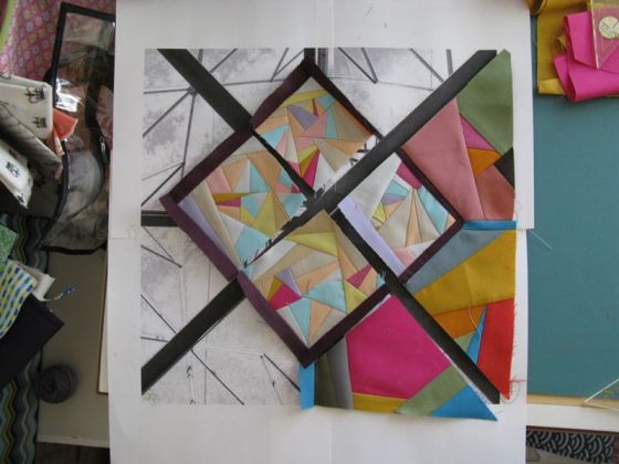 On Line quilt in construction2a