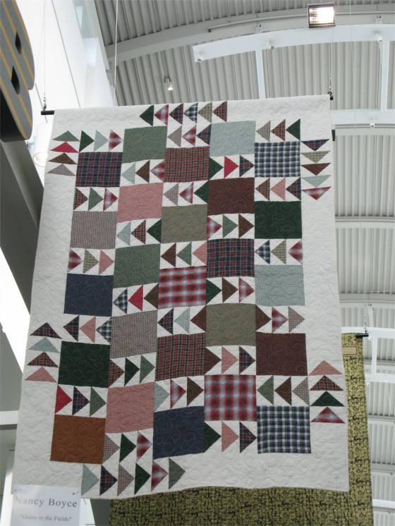 Plaid Geese Quilt