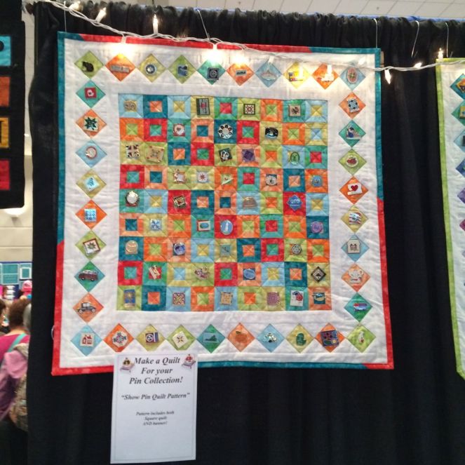 charm display quilt