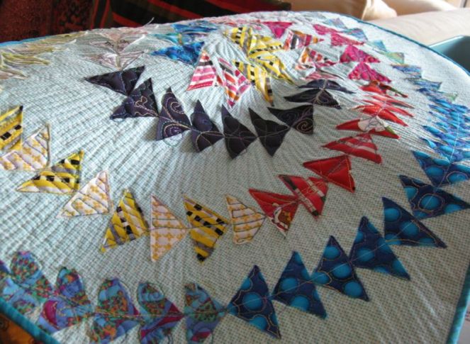 Olympic Geese Quilt_casual