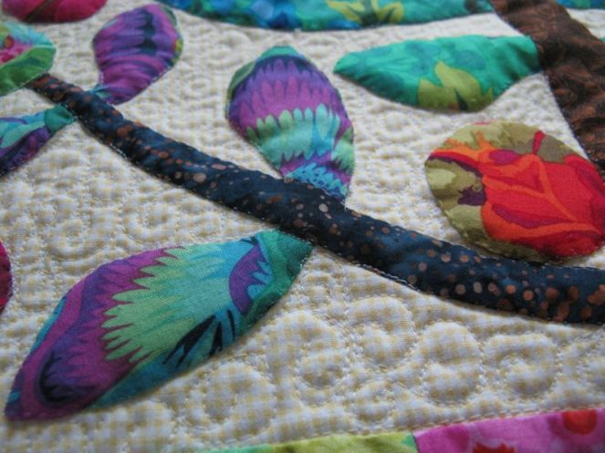 Lollypop Tree Quilting detail_1