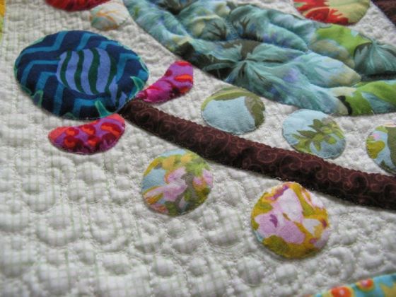 Lollypop Tree Quilting detail_2