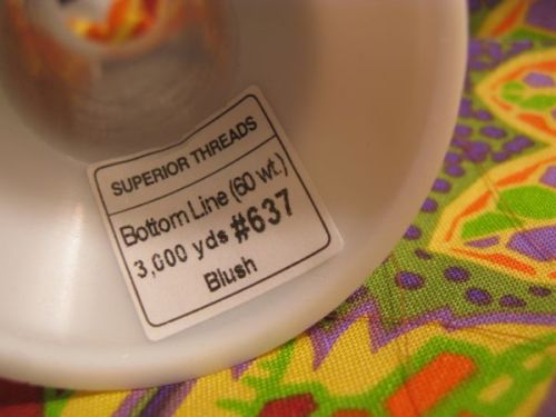 Blush Thread label
