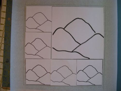 Layout for quilt