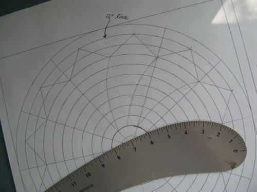 Circle Quilt Block #1 drawing_1