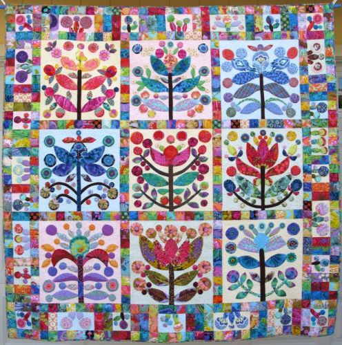 Lollypop Trees Quilt_final Front