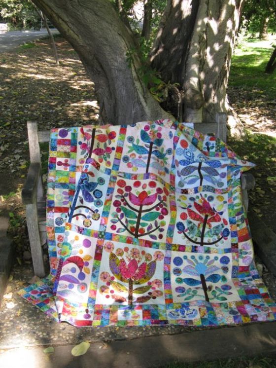 Elizabeth's Lollypop Tree Quilt_1