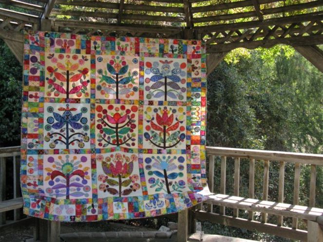 Elizabeth's Lollypop Tree Quilt_7