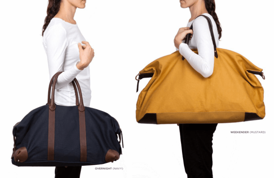Women Holding Weekenders