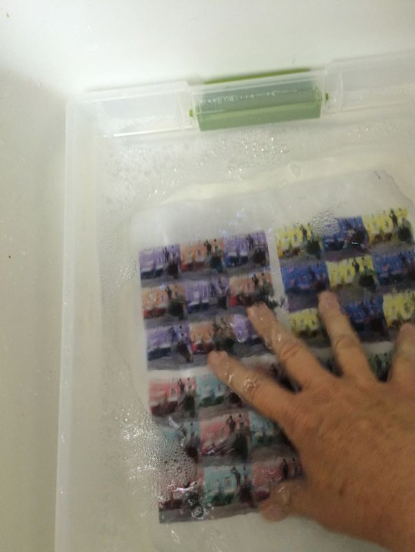 Bubble Jet Set Rinsing