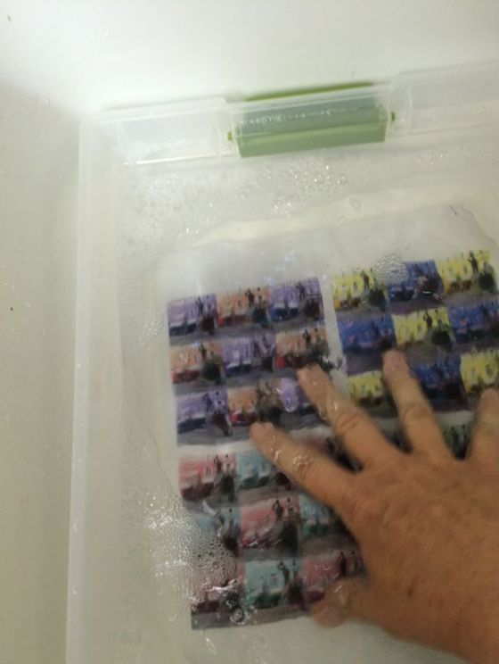 Bubble Jet Set Rinsing