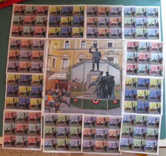 First Layout of Printed Sheets