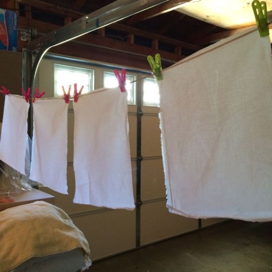 Prepared Fabric Drying