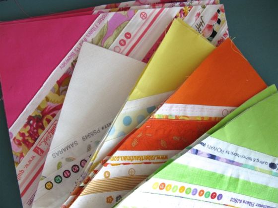 Selvage Block Colors