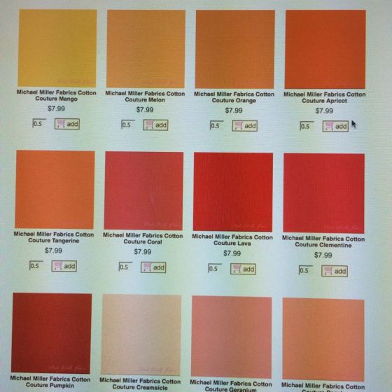 Cotton Couture Colors