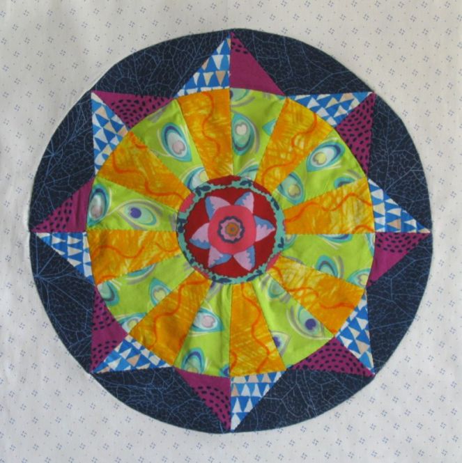 Circles Block #5, EPP Sew-Along