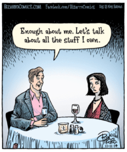 Bizarro About me and my stuff