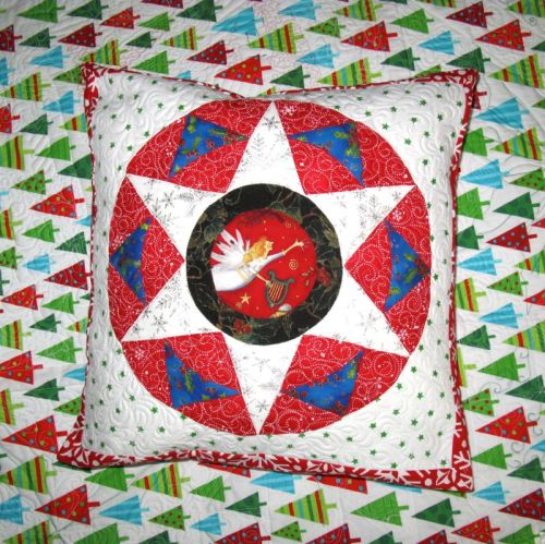 Christmas Star Pillow_front