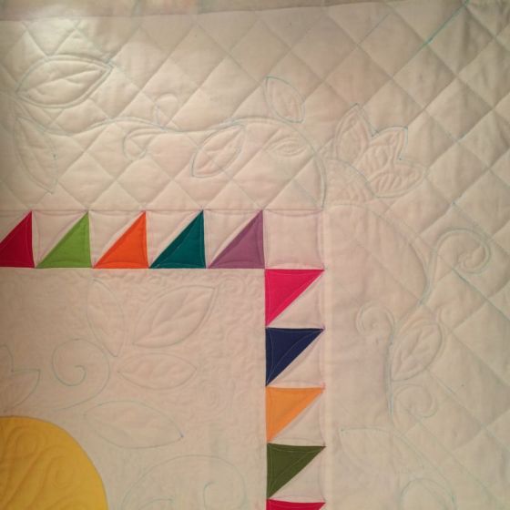 Quilting outer border