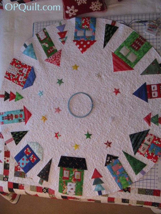 Christmas Tree Skirt wo Binding
