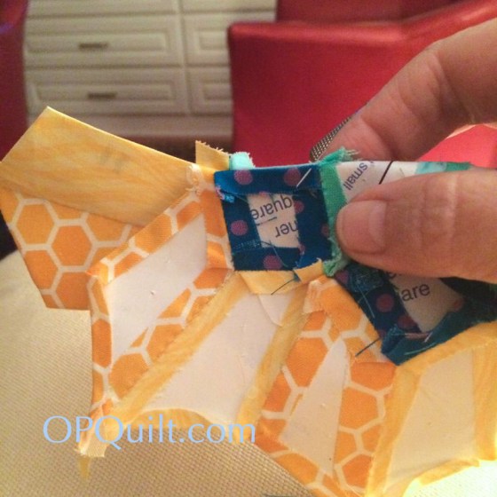 Circle Block 8_interim piecing