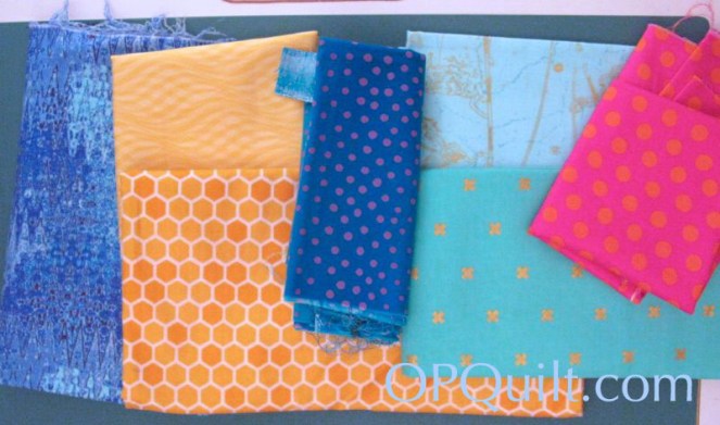 Circle Block 8_layout of fabric