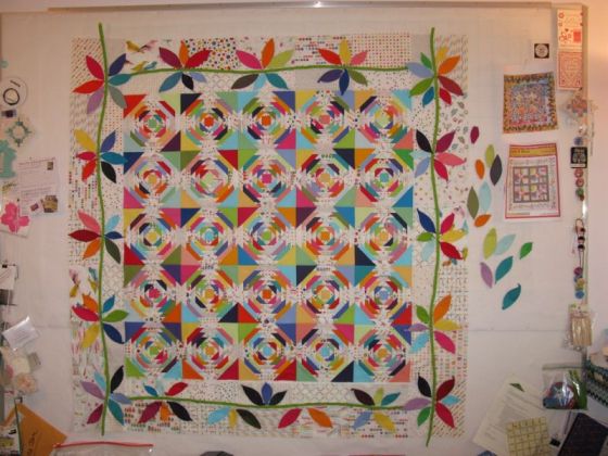 Falling Pineapple Leaves